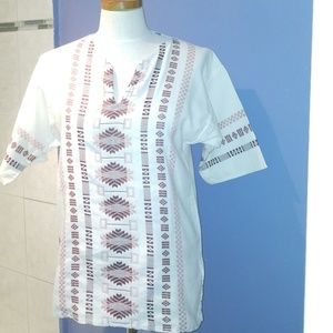 Native Print Top
